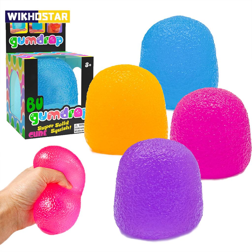 Mini Candy Plastic Pinching and Stress Relief Tool Maltose Pinching Stress Relief Toy Soft, Skin Friendly,Durable Party Favors