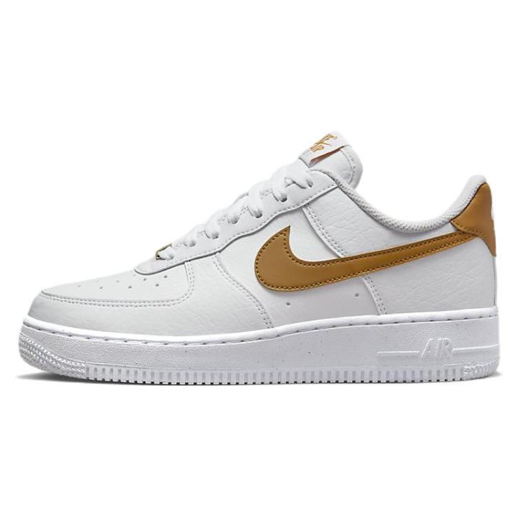 

Новые женские кроссовки Nike Air Force 1 Low Next Nature Белый/Золотой DN1430-104 39