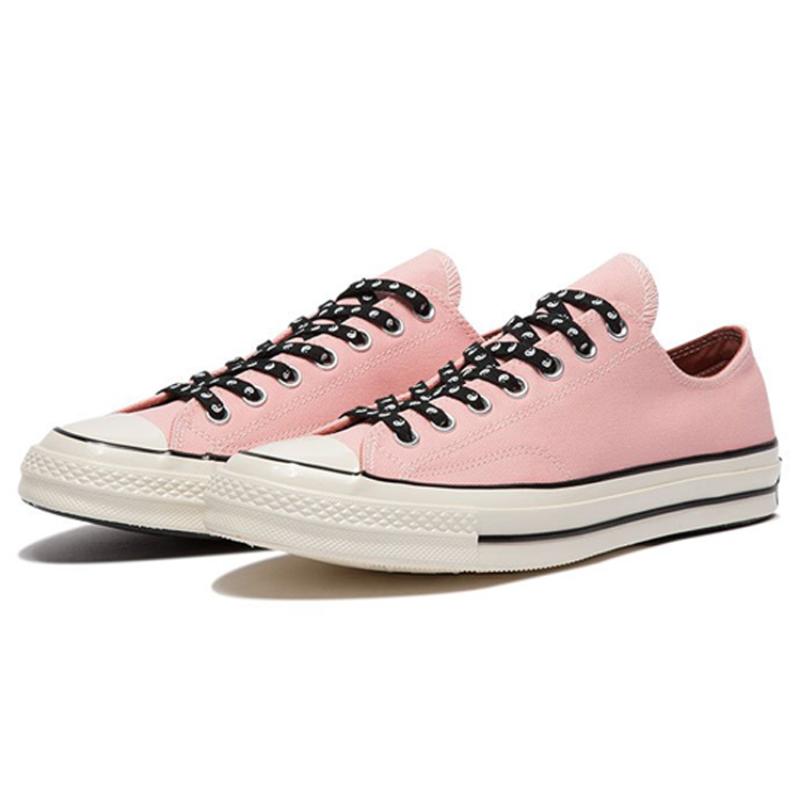 Converse Chuck 70 First String Chuck Taylor All Star 70 OX Classic Versatile Low-top Canvas Shoes Unisex Pink