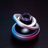 Car Perfume Pendant Galaxy Design Long Lasting Fragrance Solar Energy Rotating Car Aromatherapy Diff
