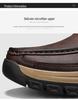 Hete Verkoop Heren Casual Leren Slip-on Loafers, Grote Maat 48
