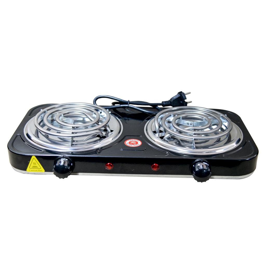 Electric Double Hot Plate Two Burner CooKtop Coil Stove Sizzling Portable Soldering Free Standing 2000w 3000w for Cooking