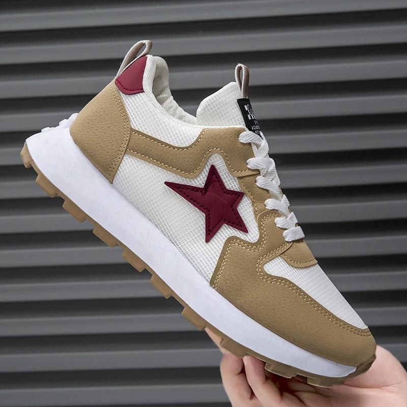 

Men s and women s spring new couple single shoes casual sports shoes running shoes breathable and comfortable casual Forrest Gump shoes Male 44