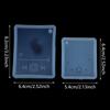 1Pc Bright Resin Craft For Keychain, Player Silicone Molds, Diy Epoxy Jewellery Making, Music Phone Grip Molds