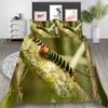 Quilt Cover Pillowcase Two Or Three-Piece Set Polyester Color Insect 3D Digital Printing