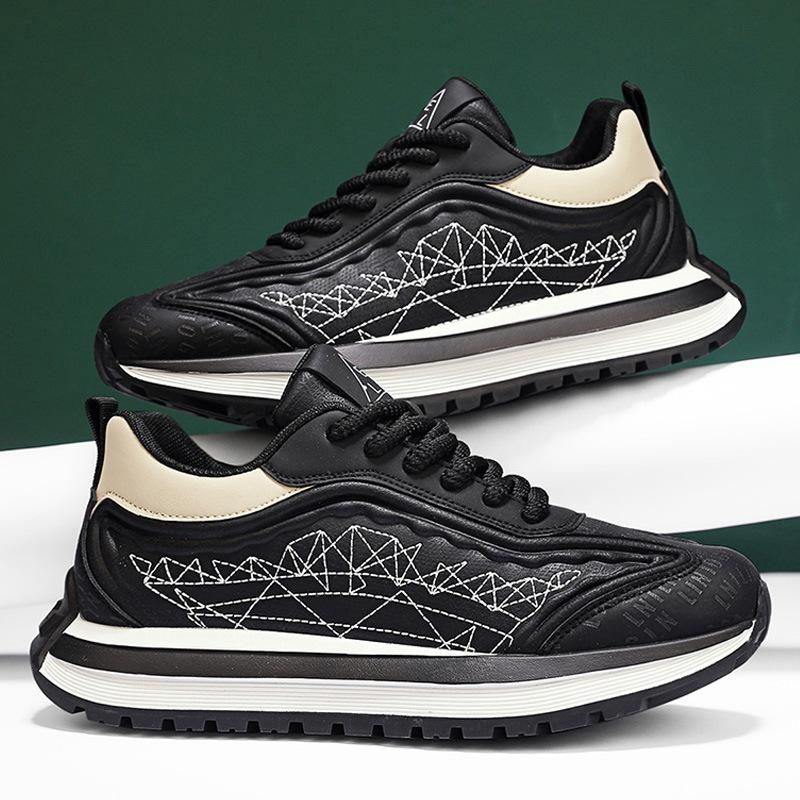 Men's shoes autumn and winter new breathable casual sports shoes non-slip soft-soled men's dad shoes