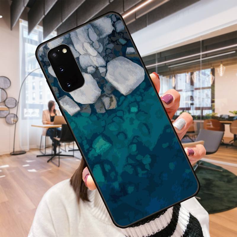 Oil Painting Style Landscape Phone Case For Samsung Galaxy S9 S9plus S20 5G S20 ULTRA 5G S20 Plus 5G S21 S30 Case Cover