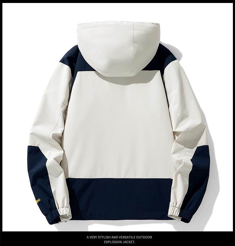 Men's 2024 Windproof Waterproof Outdoor Sports Jacket