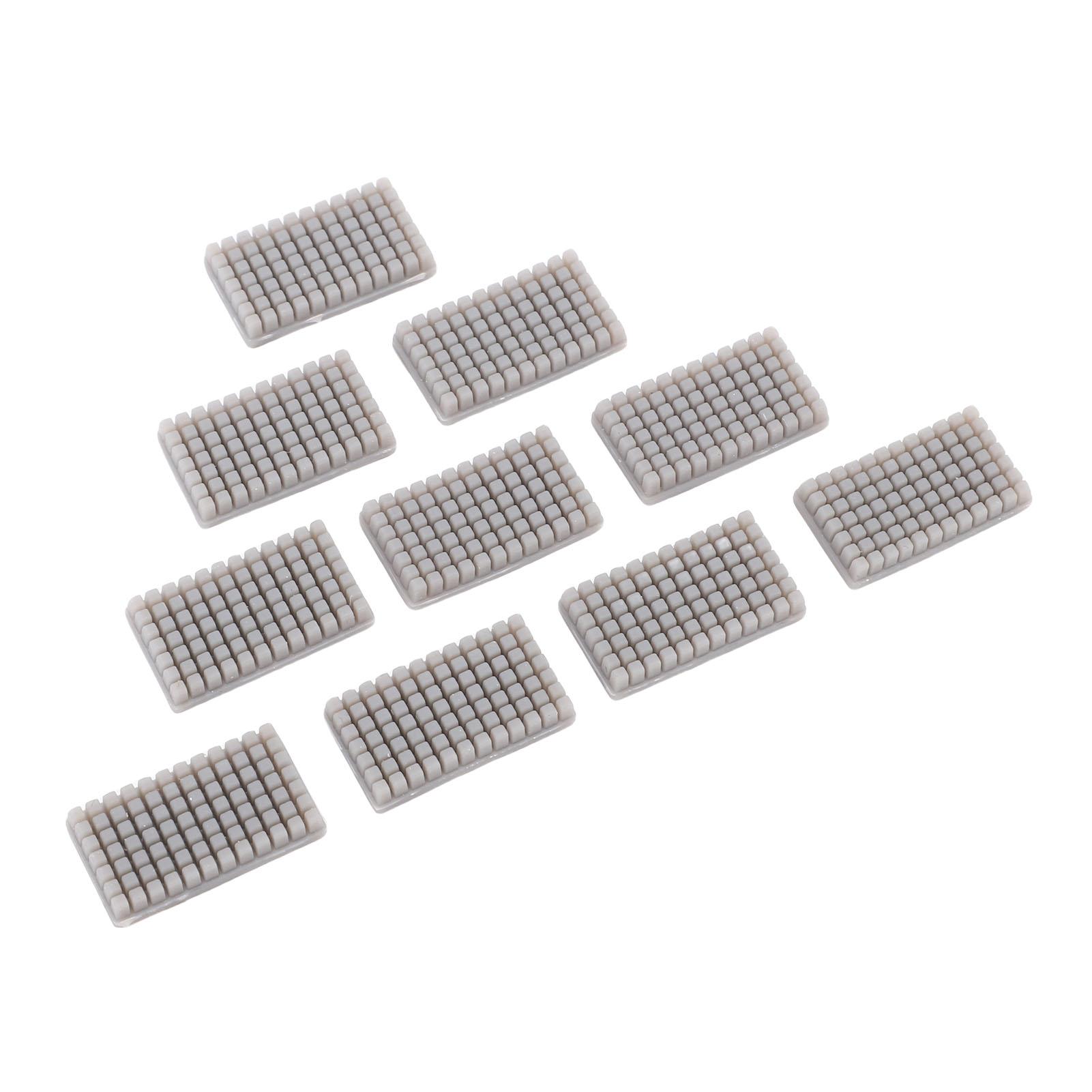 

10Pcs Nozzle Wiper Fit for QIDI Plus 4 3D Printer Hot End Silicone Brush 27x15x4.7mm