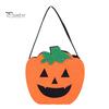 Cute Skeleton Ghost Bags Halloween Felt Candy Bag, Pumpkin Skull Cat Owl Tote for Holiday Goodie School Kids, Non Woven Trick or Treat Handbag, Party