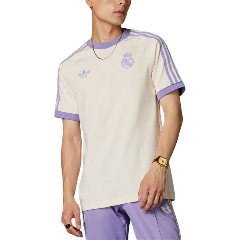 Adidas Originals Free Shipping With AdiClub Real Madrid Adicolor Classics 3 Stripes Tee IY0057-