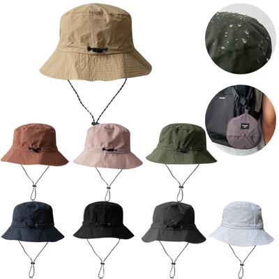 Waterproof Camping Fisherman Hats Women Summer Sun Anti-UV Protection Hiking Mountaineering Caps Men's Panama Bucket Outdoor Hat