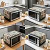 30x90cm Environment Friendly Cotton Linen Microwave Dust Cover