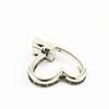 Handbag Purse Closure Toggle Latch Buckles Diy Bag Hardware Bag Accessories Double Heart Clasp Buckles Twist Locks For Handbag