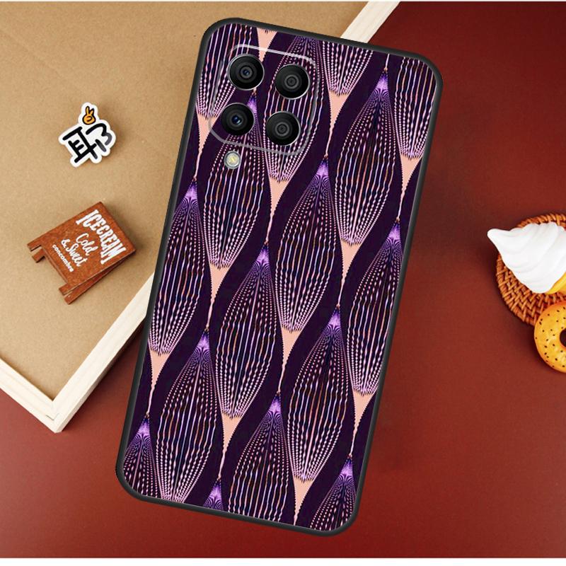 

African Style Fabric Print Case For Samsung Galaxy M51 M31 M21 M11 M16 M36 M56 M53 M12 M32 M52 M15 M35 M55 M14 M34 M54 Samsung M20