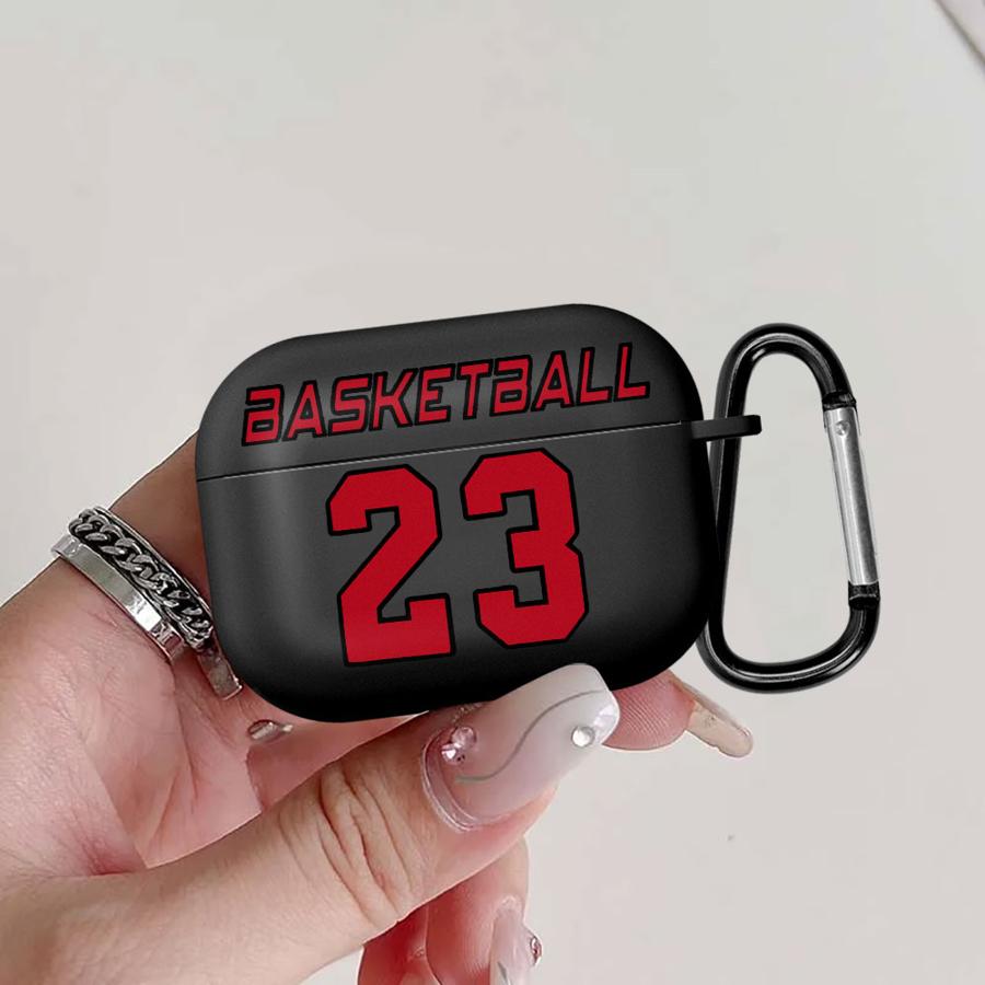 Basketball No. 23 Earphone Cases Cover Case For Airpods 3 1 Pro2 Pro3 4 2 Pro