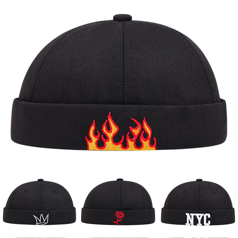 Yiran Bag Women's New Guapi Hat Creative Embroidery Street Hiphop Hat Outdoor Leisure Daily Decorative Hat Borderless Hat Unisex