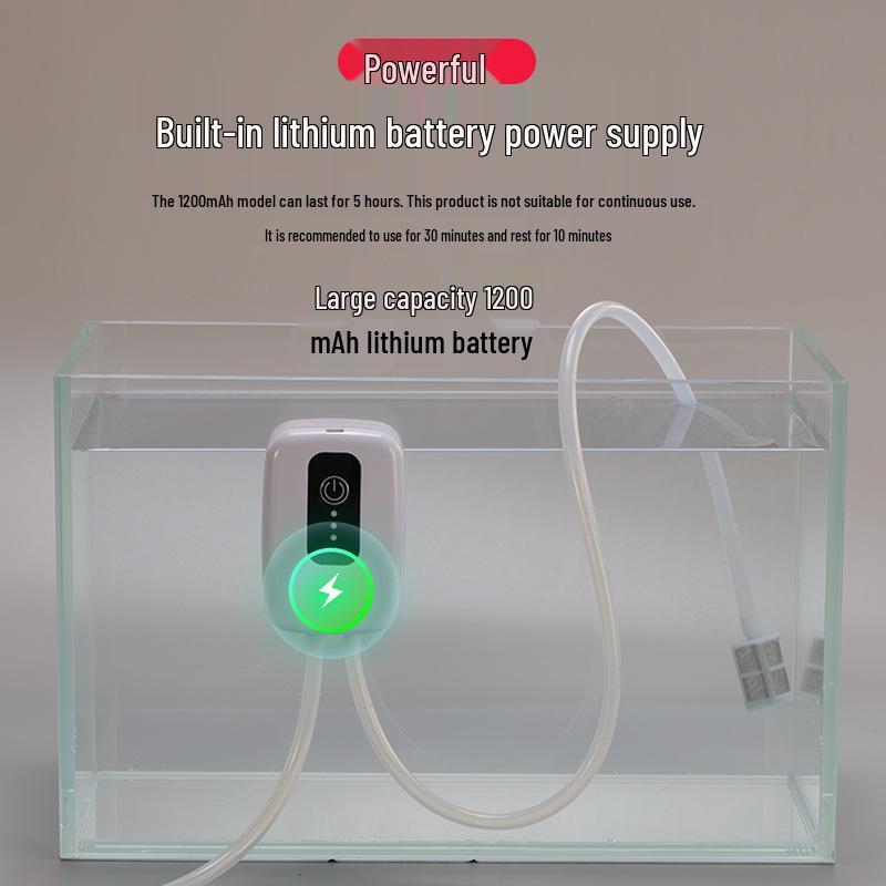 Rechargeable Self-Priming Electric Water Pump for Small Tanks