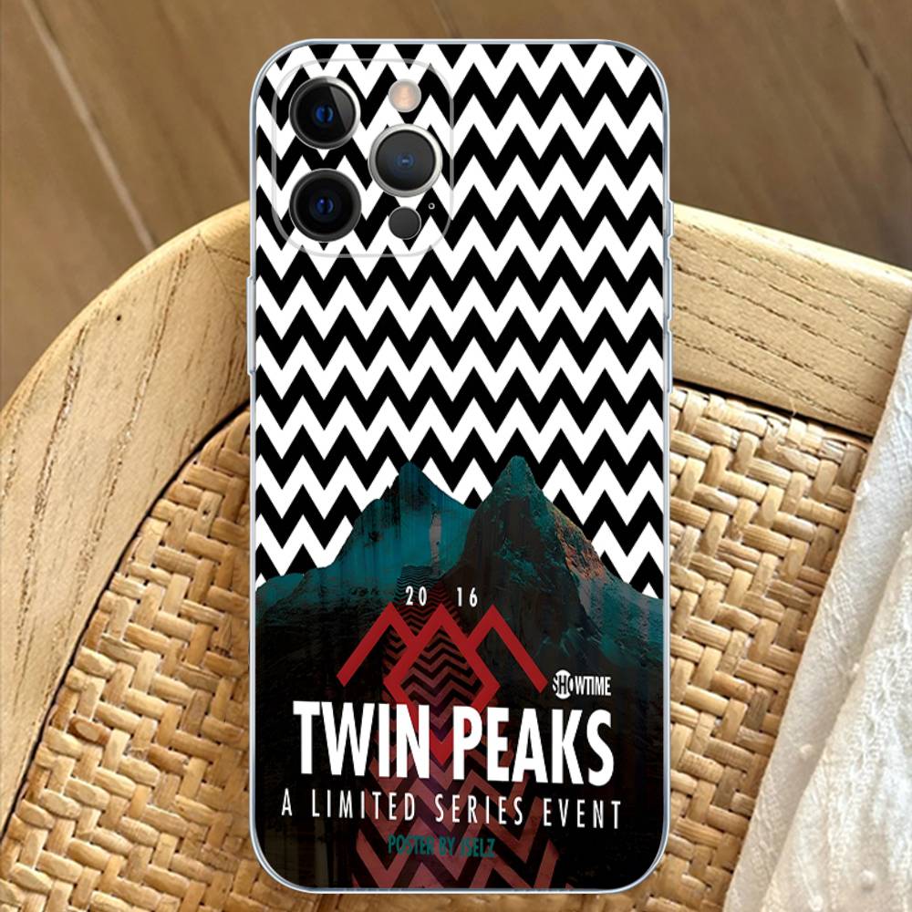 YNDFCNB Welcome To Twin Peaks Transparent Phone Case For IPhone 16 15 14 13 12 11 Pro Max Plus Soft Cover