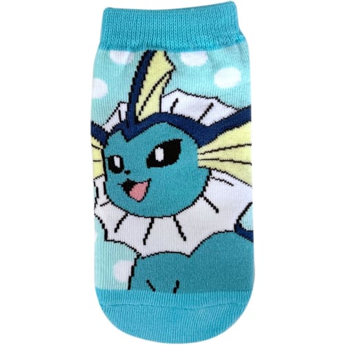 

Small Planet Pokmon Vaporeon Dot Socks for Kids, Sizes 13-18cm