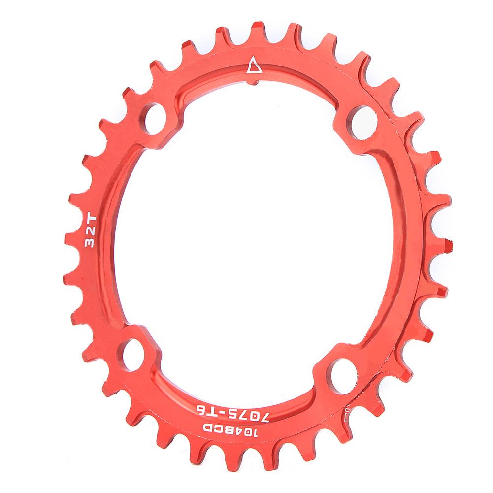 

104BCD Bike Narrow Wide Round Chainring Repair Chain Ring for Mountain Bicycle 32T 34T 36T32T