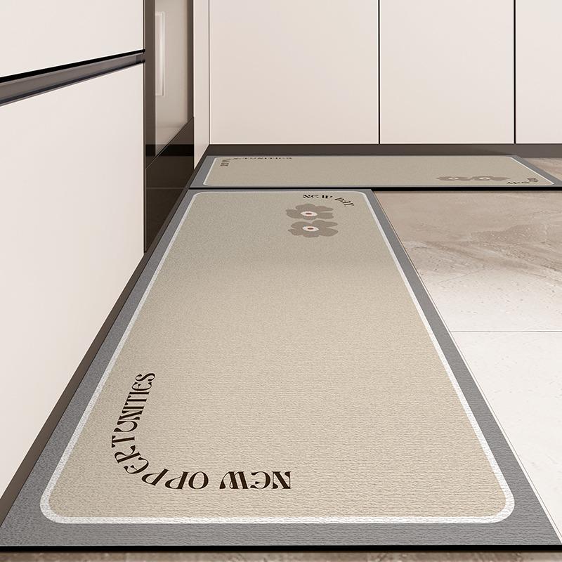 Pvc Carpet for Kitchen Floor Mat Waterproof Home Decoration Rug Oil-proof Anti-slip Long Foot Mats Alfombra Vinilicas Cocina