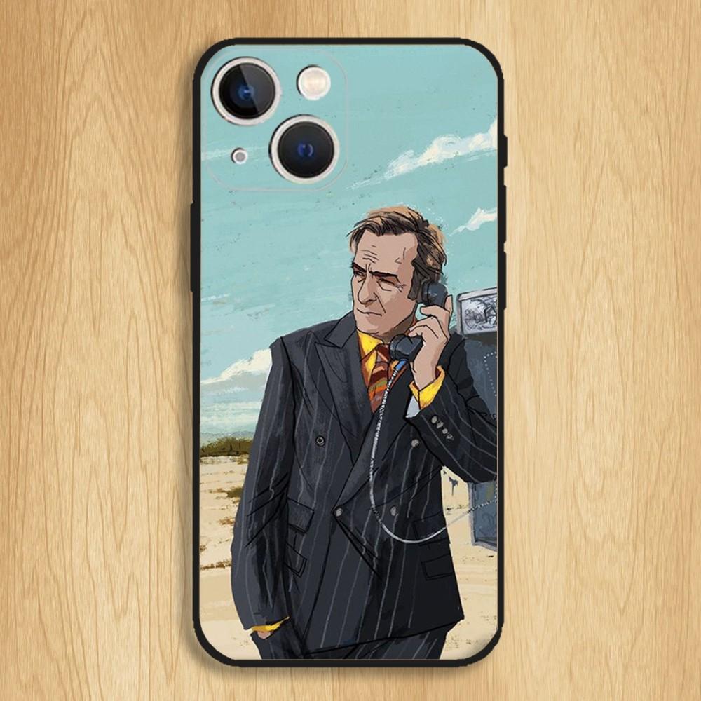 S-Series Better Call Saul Phone Case For iPhone15,14,13,12,11,Pro,Max,Plus,Mini,X,XS,XR,8,7,6,S,Plus,SE Soft Black Case