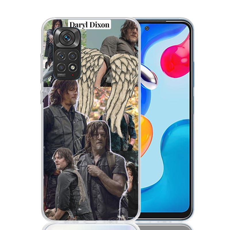 The Walking Dead Daryl Dixon Case Phone Cover for Xiaomi Redmi Note 14 13 12S 12 11S 11 11T 11E 10S 10 Pro Plus 5G Trend Fundas
