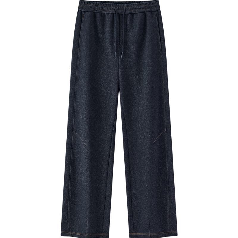 

Semir Men s Winter Relaxed Fit Denim-Look Wide-Leg Pants 2XL