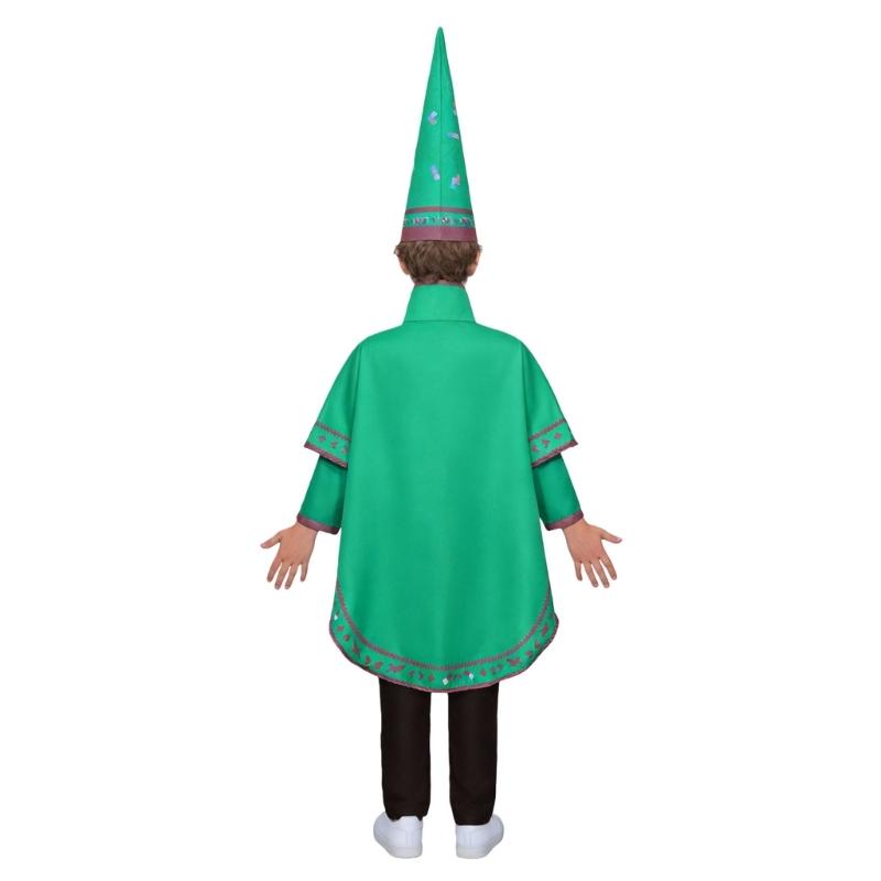 Multifunctional Role Play Outfit Includes Jacket Pants Cape Hat Roleplaying Clothes For Cosplay Event And Themed Parties