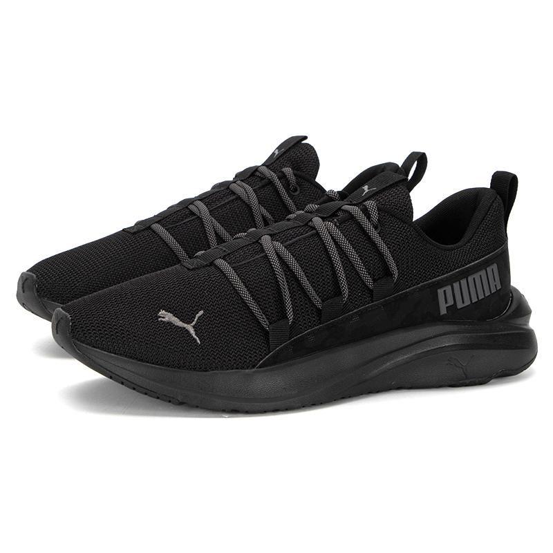 Puma Softride One4all Camo Comfortable Fabric Slip-Resistant Durable Low-Top Casual Running Shoes Men sneaker Black 378292-02