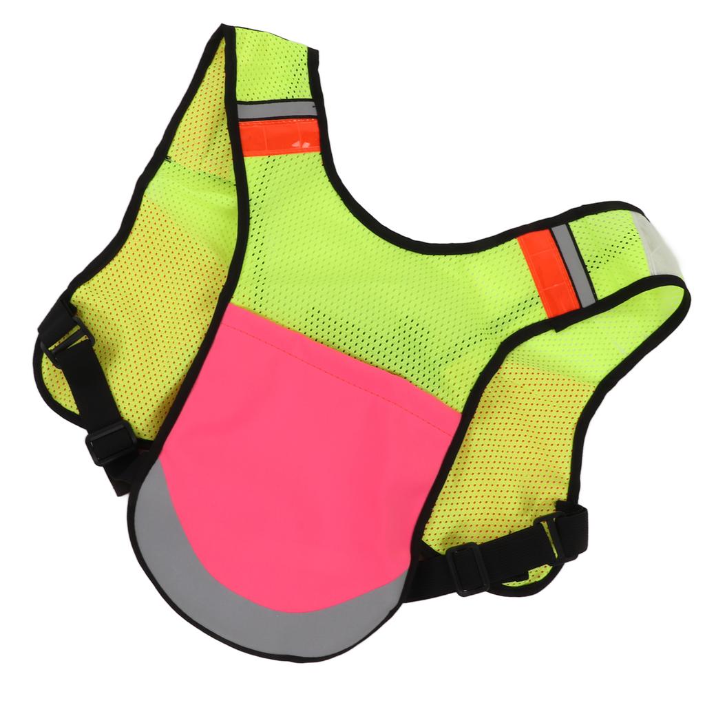 Elastická multifunkční reflexní vesta pro noční sportovní jízdu Prodyšná reflexní vesta