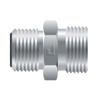 Straight hydraulic connector 9/16" M12x1.5 315bar