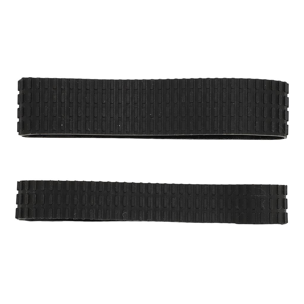 2PCS Lens Zoom Grip Rubber Ring Replacement Part Lens Grip Rubber Circle for 17 To 55mm Lens
