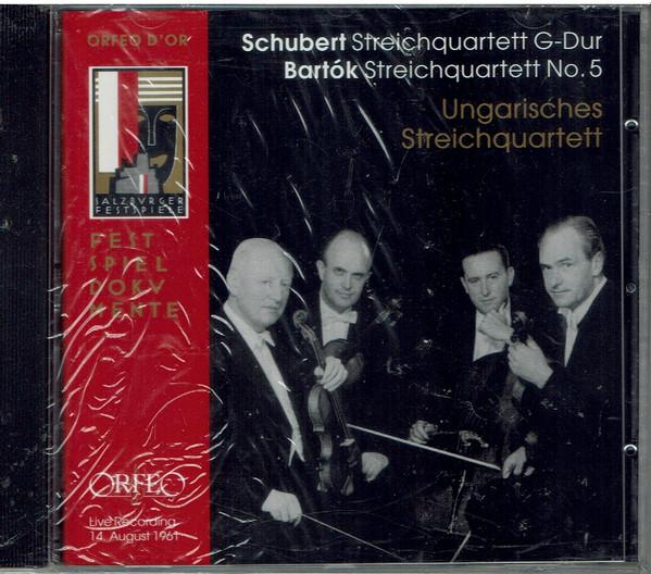 

CD HUNGARIAN QUARTET, FRANZ SCHUBERT, - Ungarisches Streichquartett C604031B Orfeo D Or 2003 Germany Classical Used