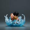 One Piece Anime Figure Top Decisive Battle Monkey D Luffy Battle Figure Scene PVC Action Statue Model Toy Dolls Birthday Gifts