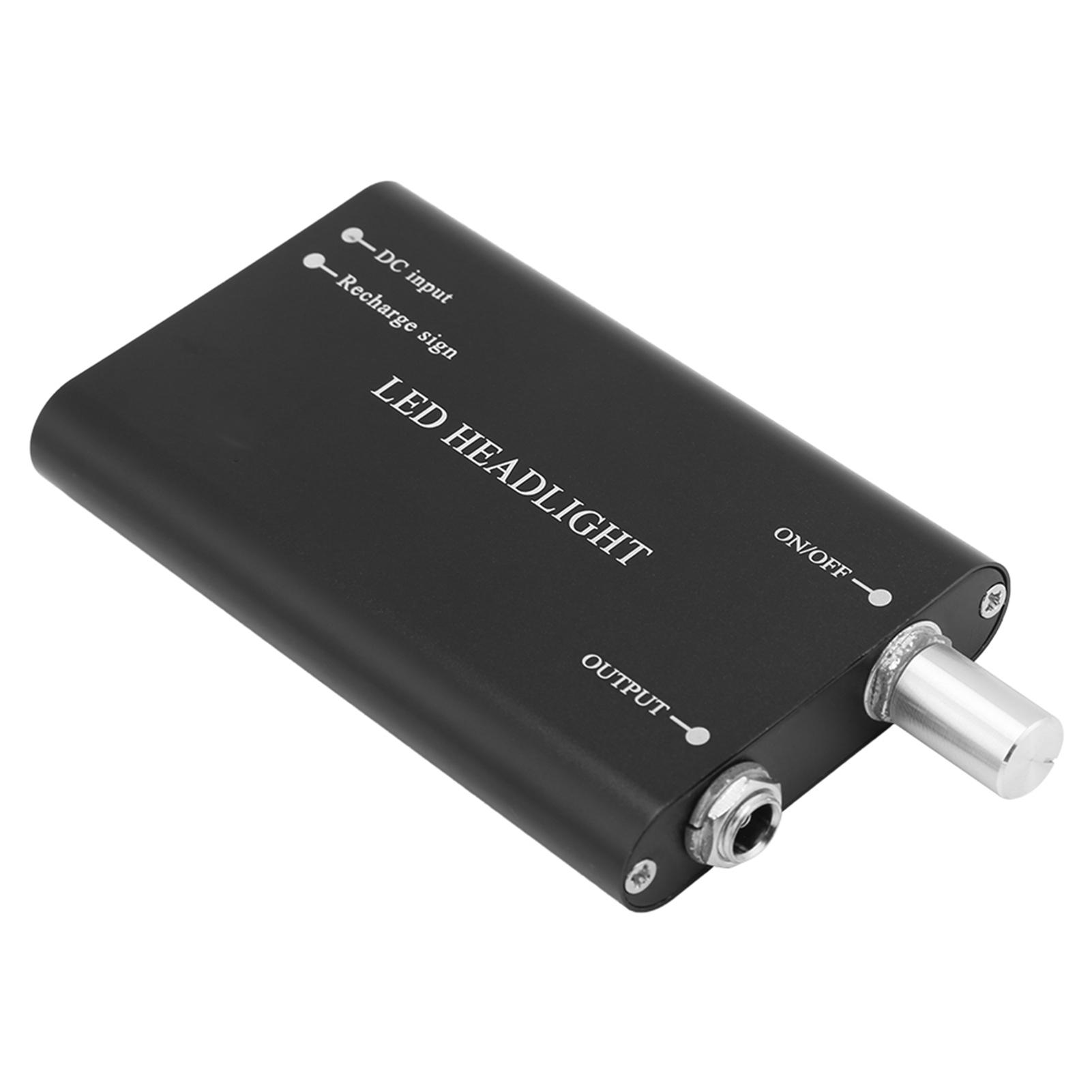 

1 шт. Портативный стоматологический светодиодный перезаряжаемый налобный фонарь для лупы, черный