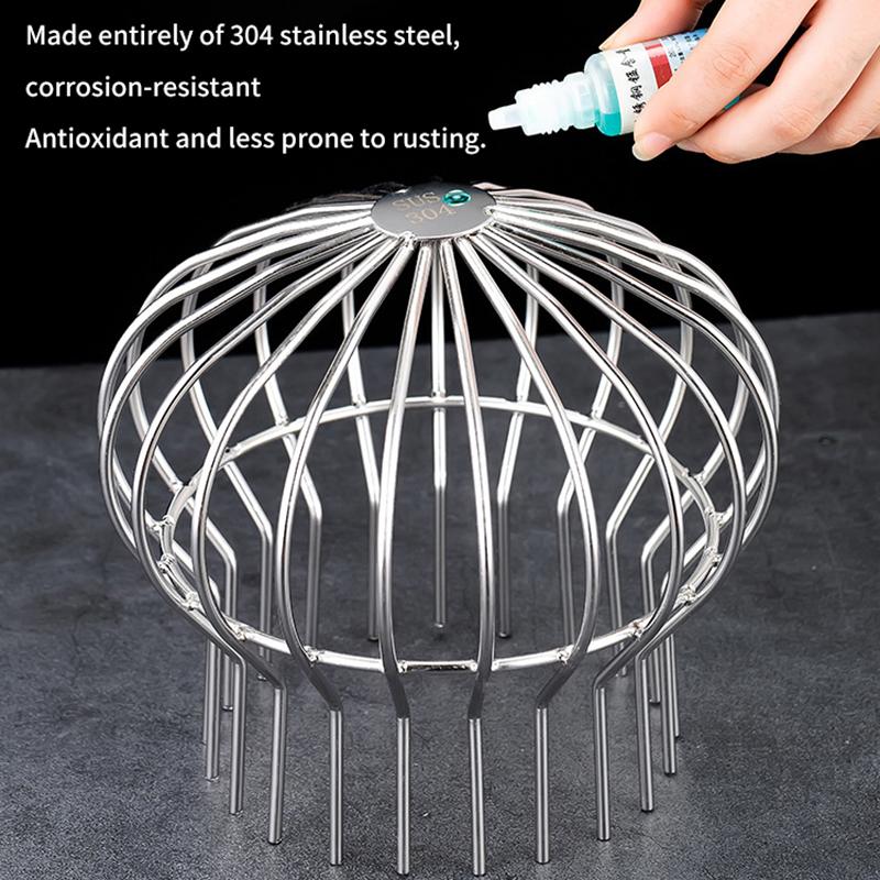 Down Pipe Gutter Balloon Guard Filter Strainer Gutter Protection Downspout Filter To Prevent Leaf Floor Drain Net Cover