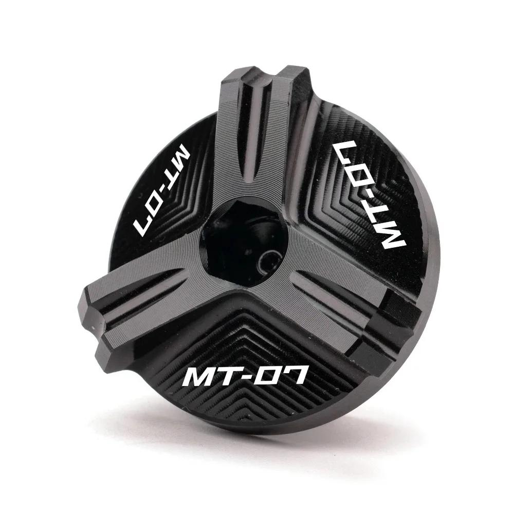 Motorcycle accessories Engine Oil Filler Cap Plug Cover screw For Yamaha MT07 MT03 MT10 FZ07 FZ10 MT25 MT 03 07 10 25