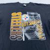 Vintage 90s PITTSBURGH STEELERS T-Shirt LARGE/XL Football NFL Soft