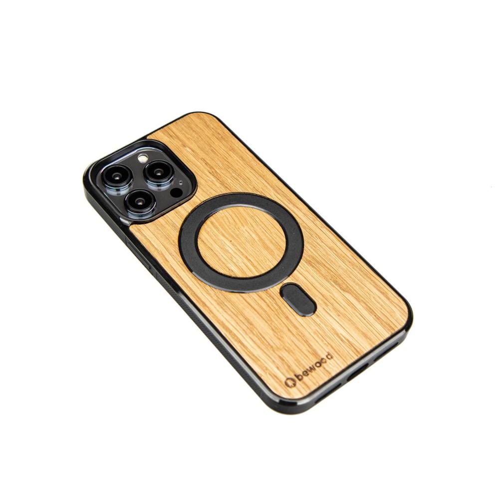 Bewood Wooden Case for iPhone 14 Pro Max Oak MagSafe