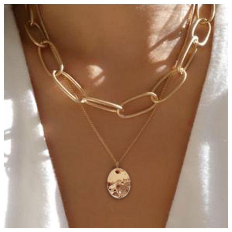 

Fashion Necklace For Women Ladies золотой