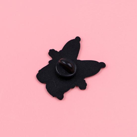 Zinc Alloy Brooch Pin Man Shape Cartoon Banana Lapel