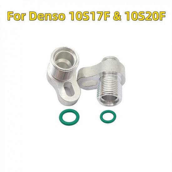 

1Set Swap A/C Compressor Adapter Fittings For 10S17F & 10S20F Kit 4511106