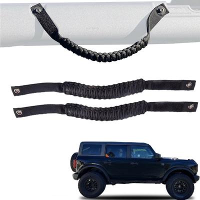 Roll Bar Paracord Grab Handles Braided Armrest Mounting Grip Handle With Magic Tape Compatible For