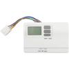 White Wall-Mounted RV Air Conditioner Thermostat Compatible with HVAC Systems, Model 8330D3351