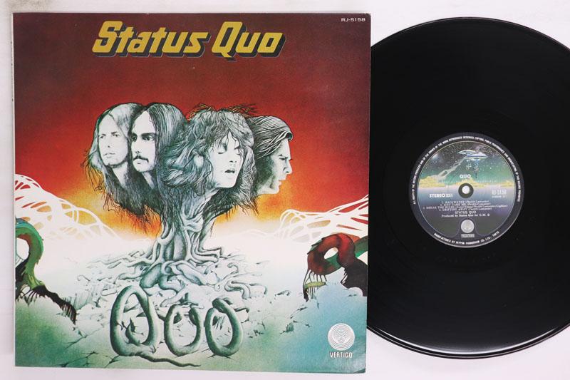

LP Record STATUS QUO Quo RJ5158 VERTIGO 1974 Japan Rock Used