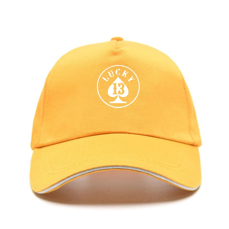 LUCKY Nummer 13 caps mote Unisex Kvinner 100% Bomull pappa-caps utendørs bevegelse Unisex Baseballcaps justerbar Snapback-hatt bein
