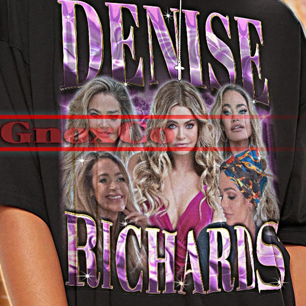 DENISE RICHARDS Shirt, Denise Richards Tshirt, Denise Richards Tees, Denise Richards Retro 90s Sweater, Denise Richards Merch Gift #tpc