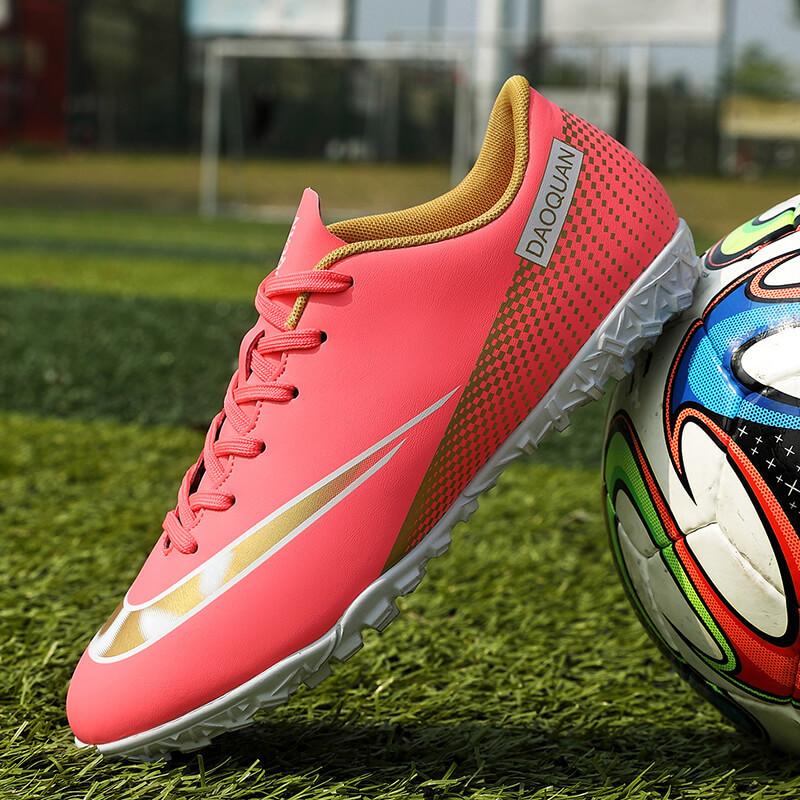 2025 spring new low-top broken nail football shoes children's football shoes foreign trade youth football shoes lightweight
